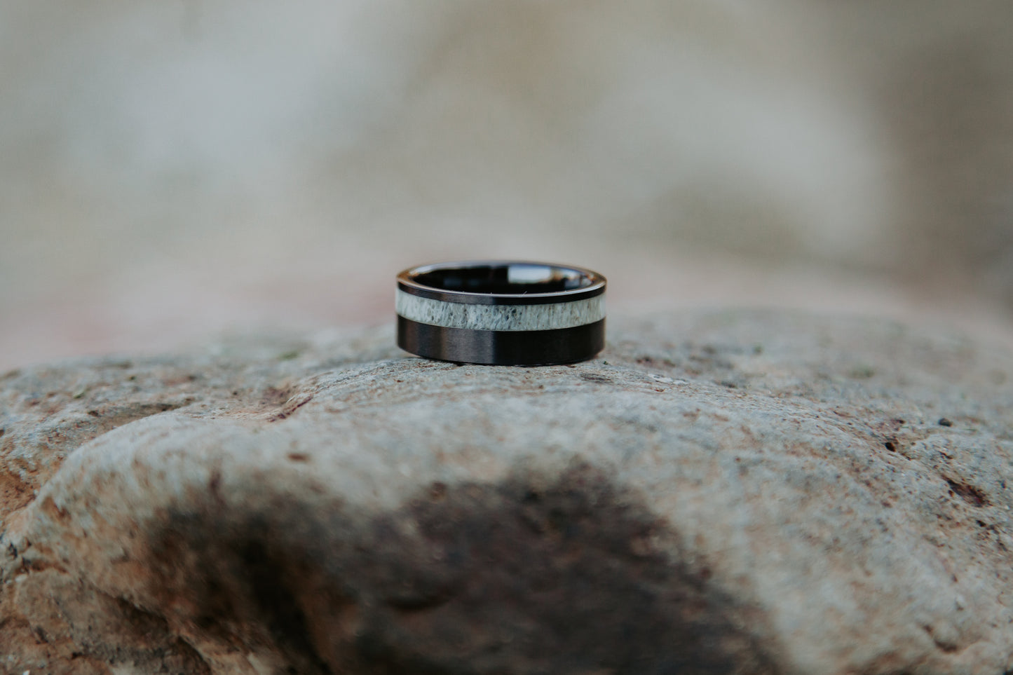 Black Ceramic Brushed Offset