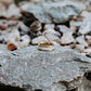 Hammered Gold Plated Tungsten