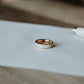 Rose Gold Plated Tungsten Antler Ring